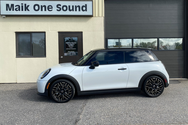 2024 Mini Mini Coupe with heat-reducing UV protection tint in North Bay